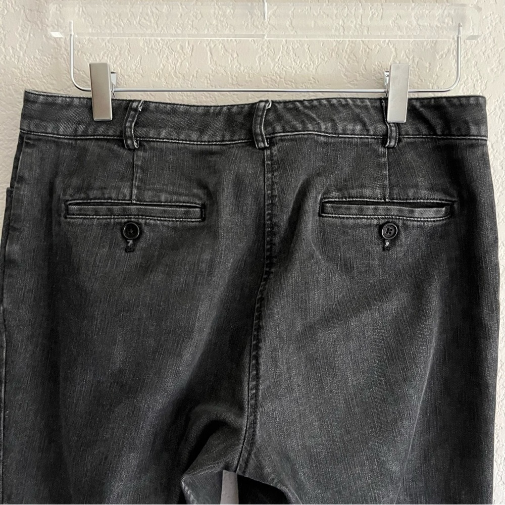 TALBOTS Signature Denim in distressed black size 8 - Picture 12 of 13